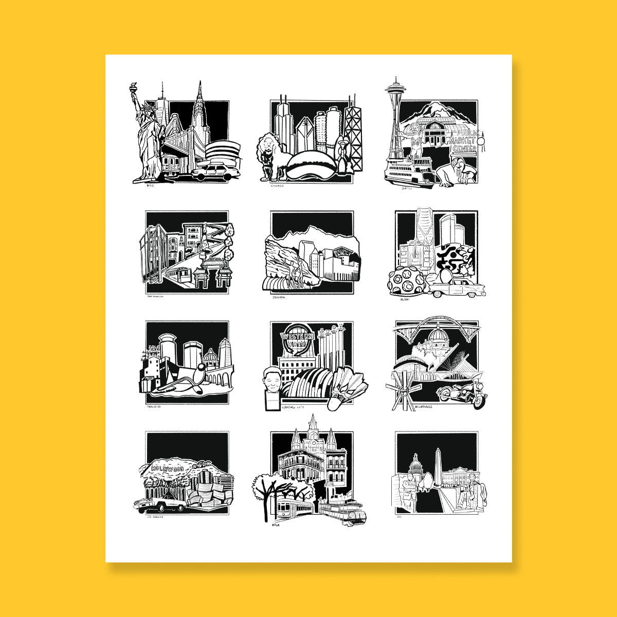 US Cities, City Series