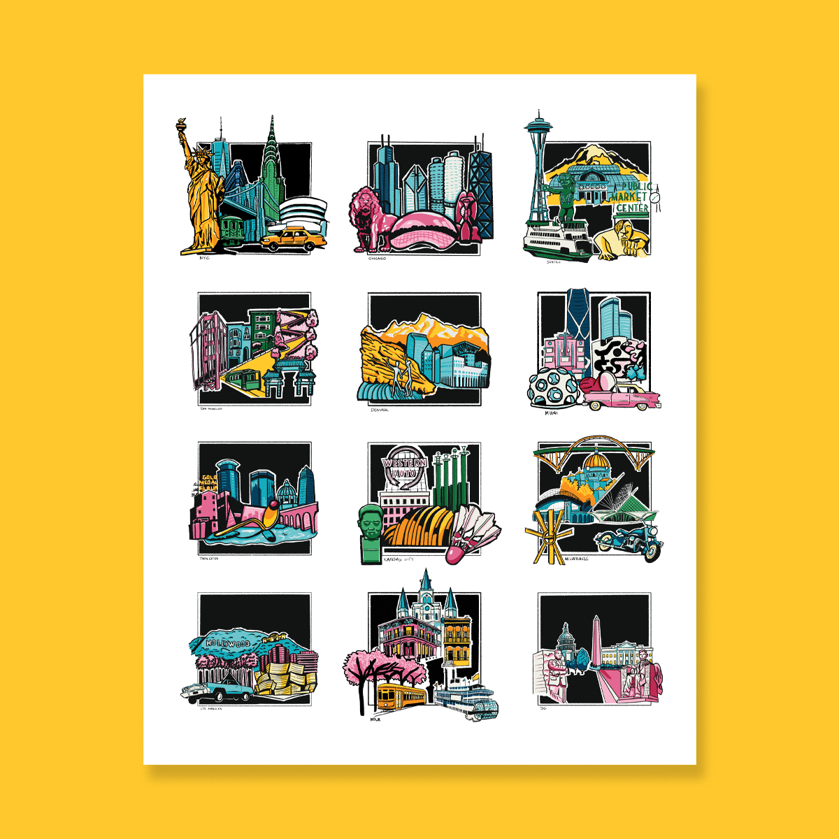 US Cities, City Series