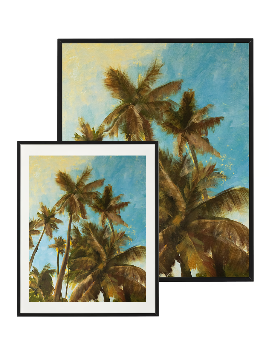 Luquillo Beach Palms