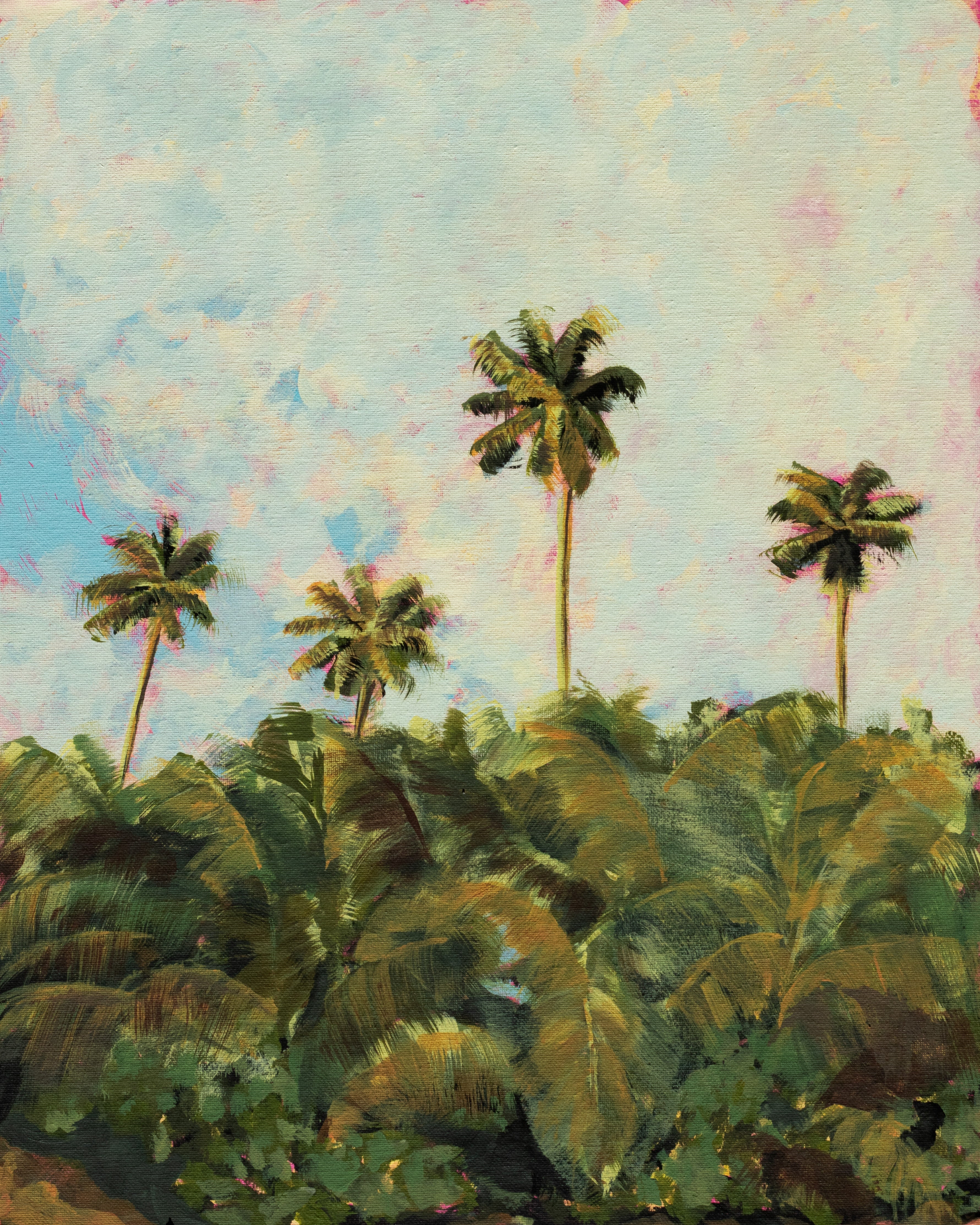 Piñones Beach Palms