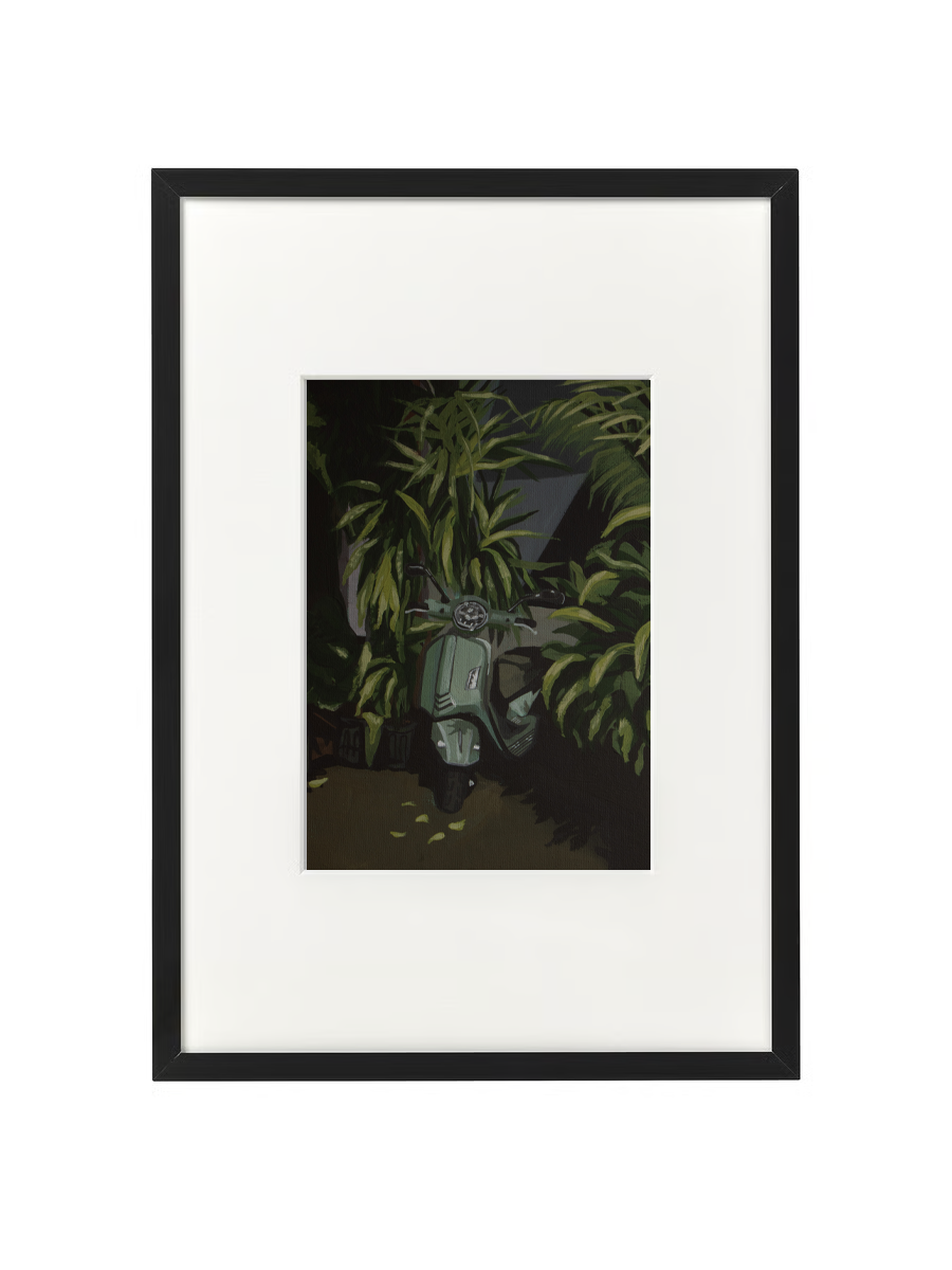 Scooter in Old San Juan